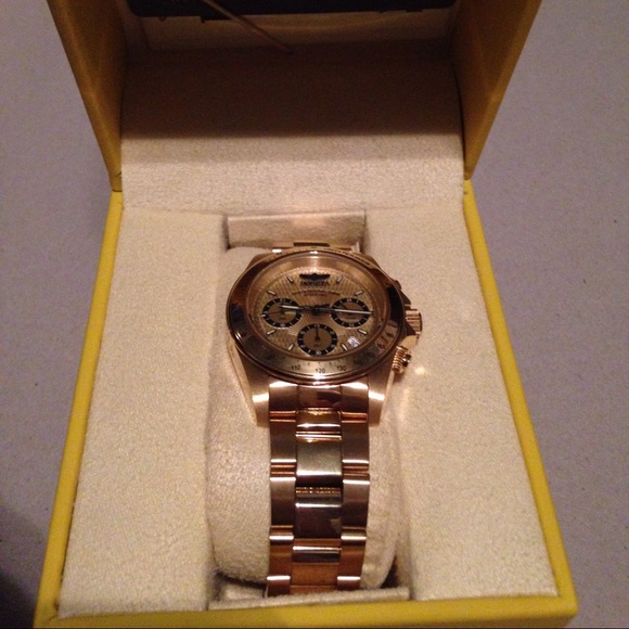Invicta Gold Watch