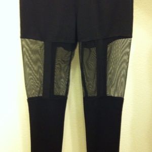 💜SOLD💜 Mesh Leggings