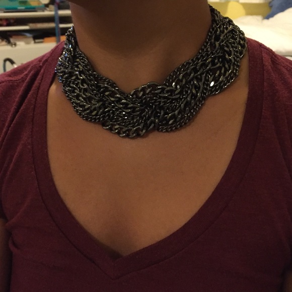 62 off Express Jewelry Gunmetal, statement necklace! from