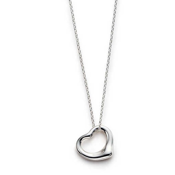 Tiffany & Co. Jewelry - Tiffany & Co. Elsa Peretti Open Heart Necklace