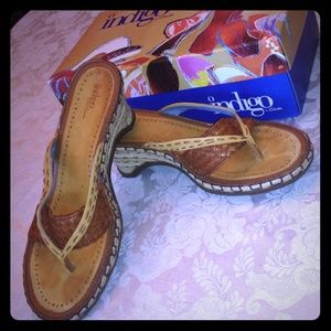 Fun natural summer heels