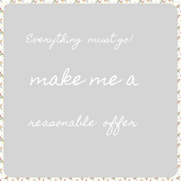 Everything  must go sale!