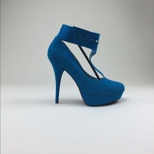 Riga Spike T Strap Pump