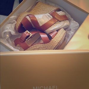 Michael Kors wedged heals. Size 6.0