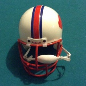 Mini Buffalo Bills Riddell Helmet w/ chin guard