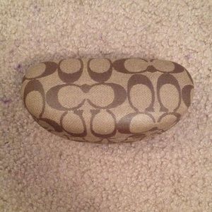 Coach sunglasses case