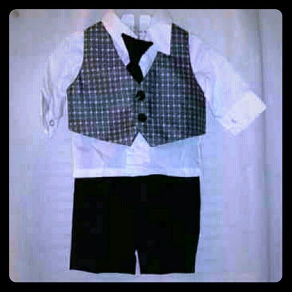 Infant's little boy suit