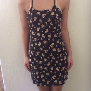 Open Back Daisy Dress