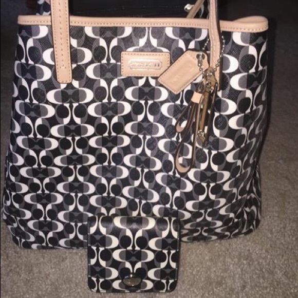 Purse and matching wallet