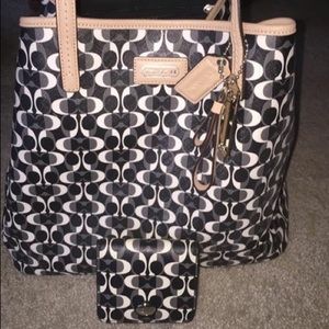 Purse and matching wallet