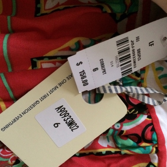 LF coral print fringe romper - Picture 3 of 4