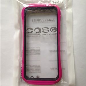 Samsung Galaxy S4 Mini - Pink phone bumper case