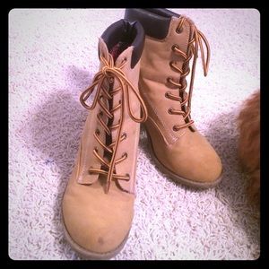 Heeled Work Boots🔥😄💘💘