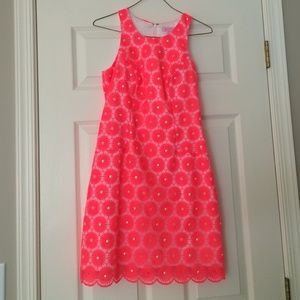 Lilly Pulitzer Pearl Dress in Fiesta Pink Size 00