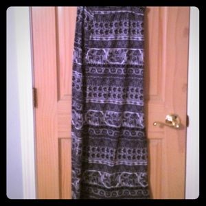 Print Maxi Skirt🌸🌸