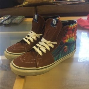 Tie Dye Sk8 Hi Vans
