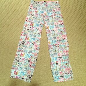 Victoria's Secret Pink pajama bottoms