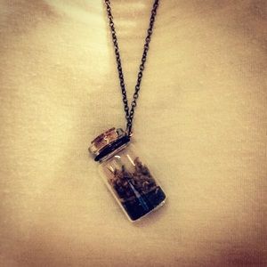 Terrarium necklace