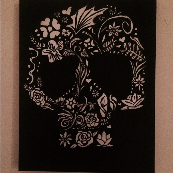 Skull painting - Picture 2 of 2