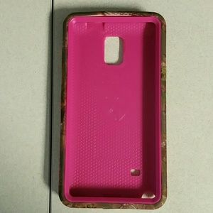 Samsung Galaxy Note 4 Pink Camo Case
