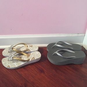 Havaiana Flip flops with heels