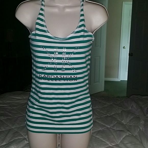 KARDASHIAN KOLLECTION RACERBACK TANK
