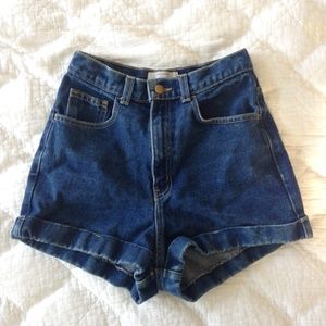 🎶SOLD🎶American Apparel High Waist Denim Shorts
