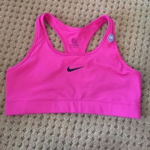 Pink Nike bra. Never worn.