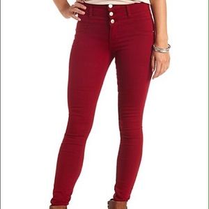 Charolette Russe High Waisted Super Skinny  Pants