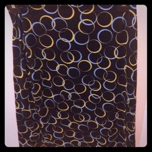 New York & Company decorative pencil skirt