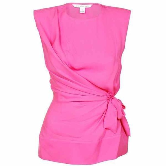 DVF Silk Top NWOT