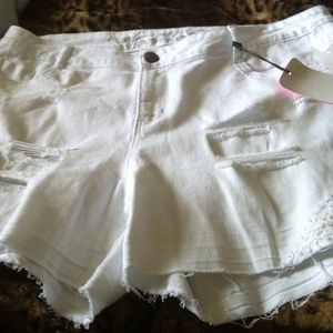 White shorts