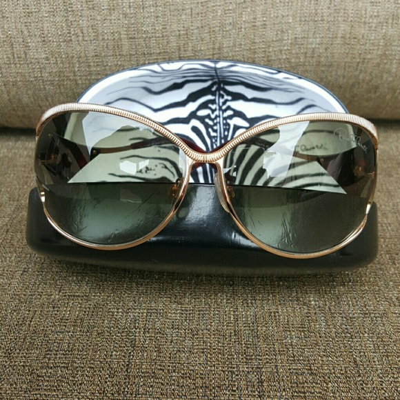 roberto cavalli gold sunglasses