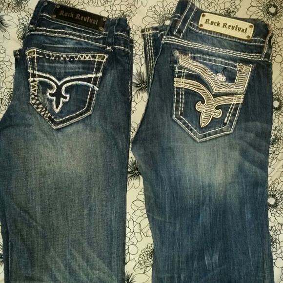 Rock revival jeans for trade or sale