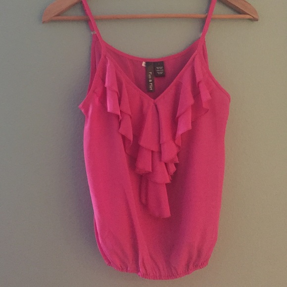 Pink tank top