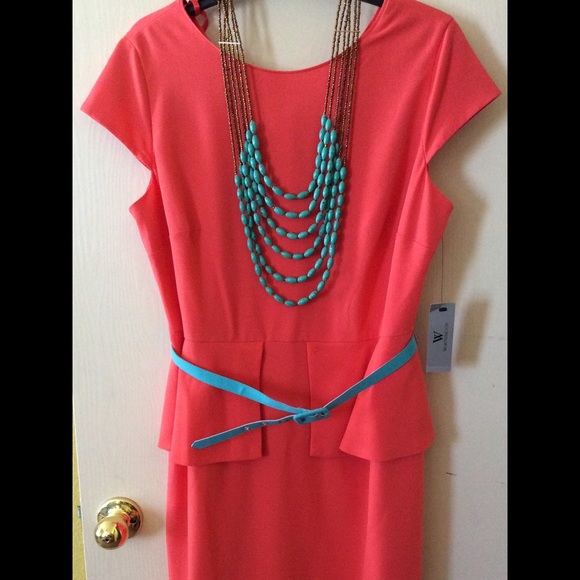 Peplum dress