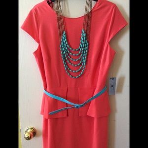 Peplum dress
