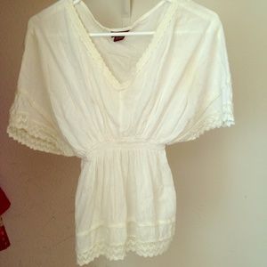White Cotton Blouse