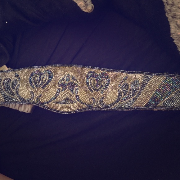 Sequined belt