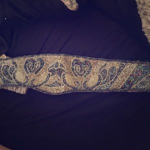 Sequined belt