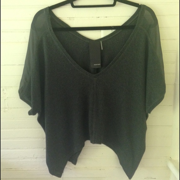 Dolman crop top