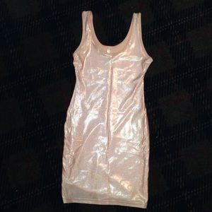 American Apparel tight Pink sparkly dress