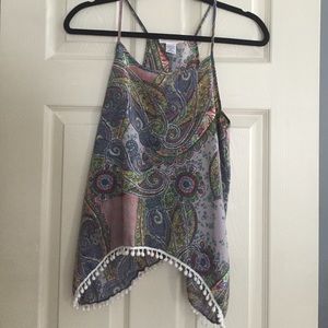 Paisley tank top