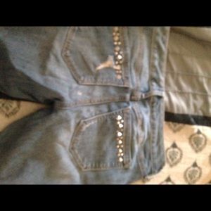 Express jeans with studs