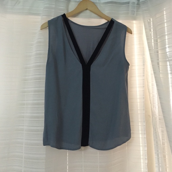 Grey/ Black Zara Woman blouse