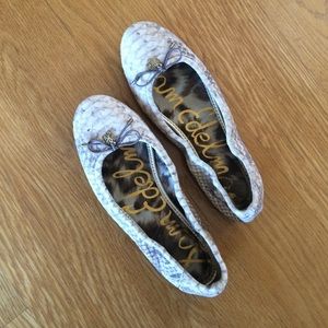 Sam Edelman 'Felicia' Flat in Bone Leopard