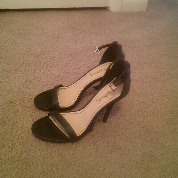 Single Sole Ankle Strap Heels
