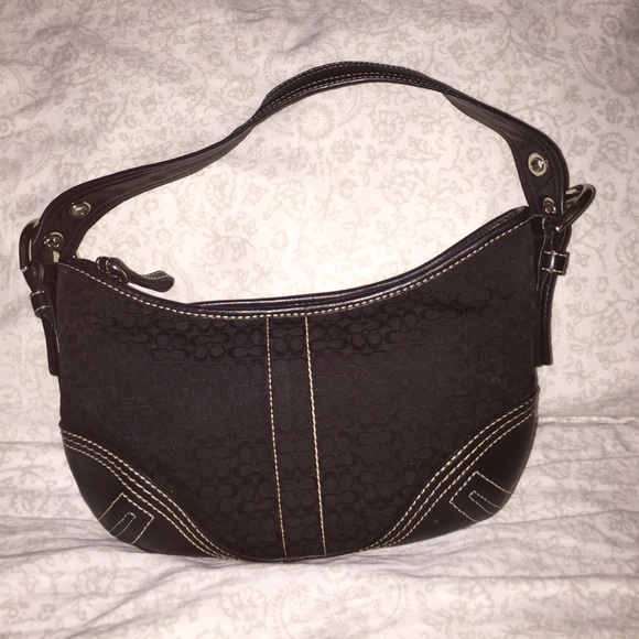 Authentic Black Coach Purse