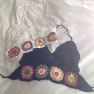 Crochet Brallette Black 🌺