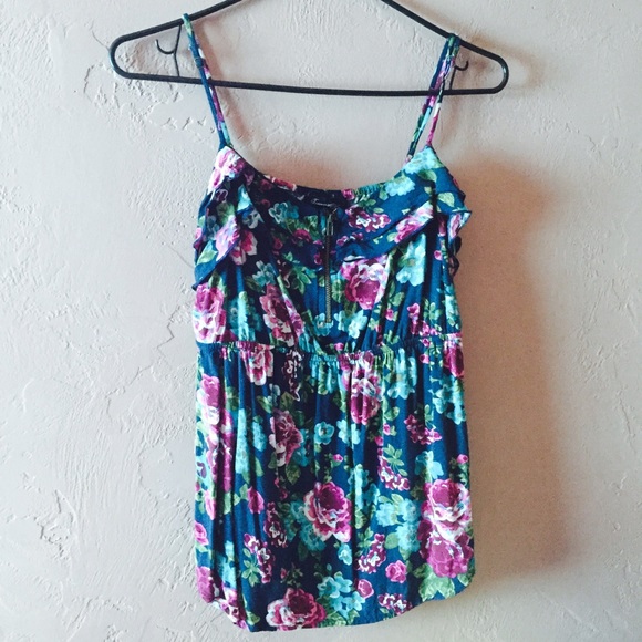Flower tank top